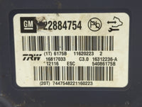 2012-2013 Buick Lacrosse ABS Pump Control Module Replacement P/N:22884754 Fits Fits 2012 2013 2014 2015 2016 OEM Used Auto P