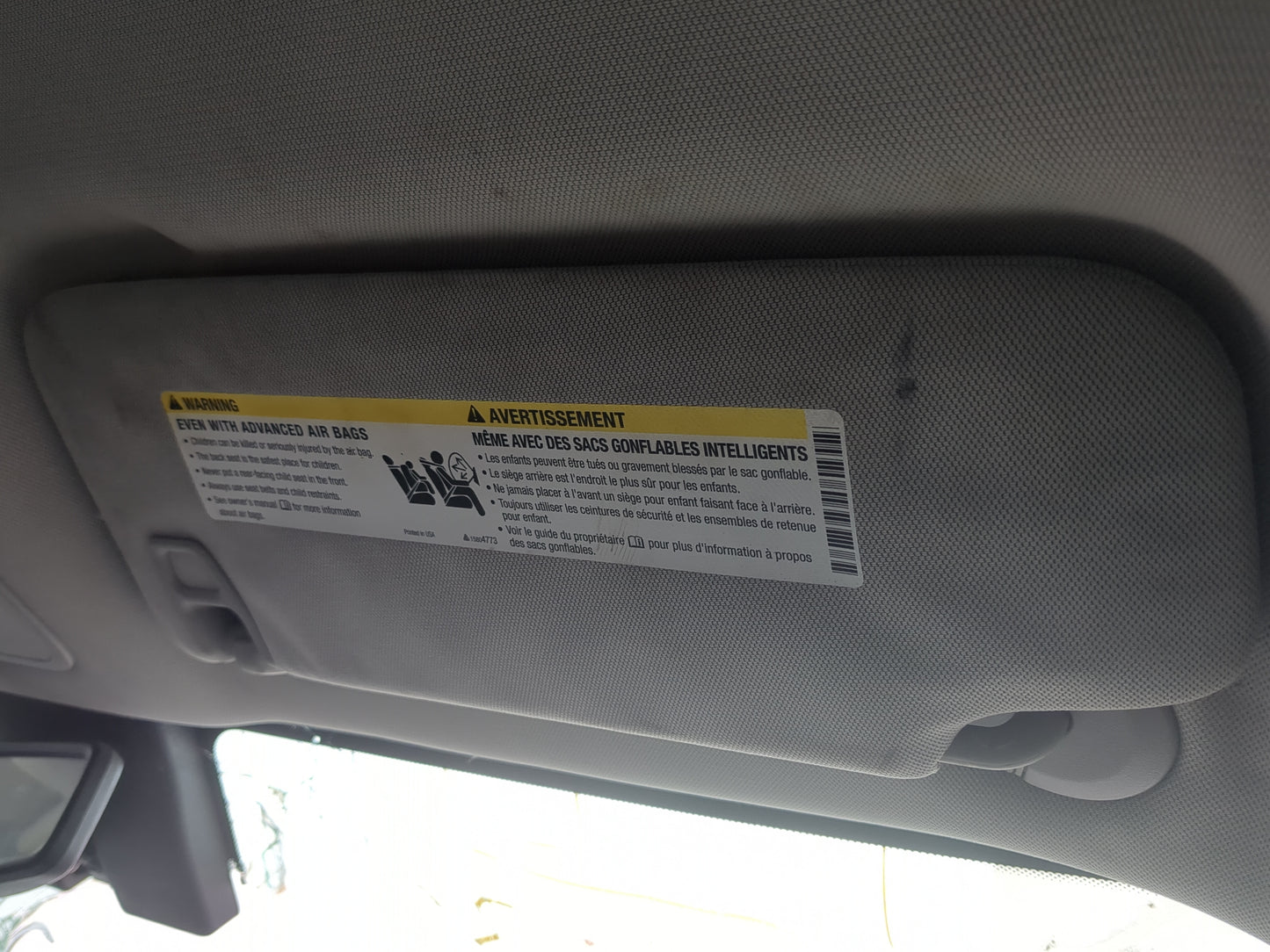 2010-2015 Buick Lacrosse Sun Visor Shade Replacement Passenger Right Mirror Fits Fits 2010 2011 2012 2013 2014 2015 OEM Used