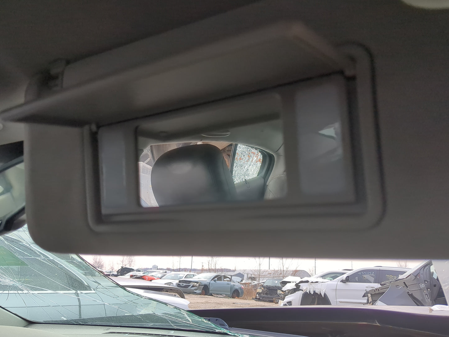 2010-2015 Buick Lacrosse Sun Visor Shade Replacement Passenger Right Mirror Fits Fits 2010 2011 2012 2013 2014 2015 OEM Used