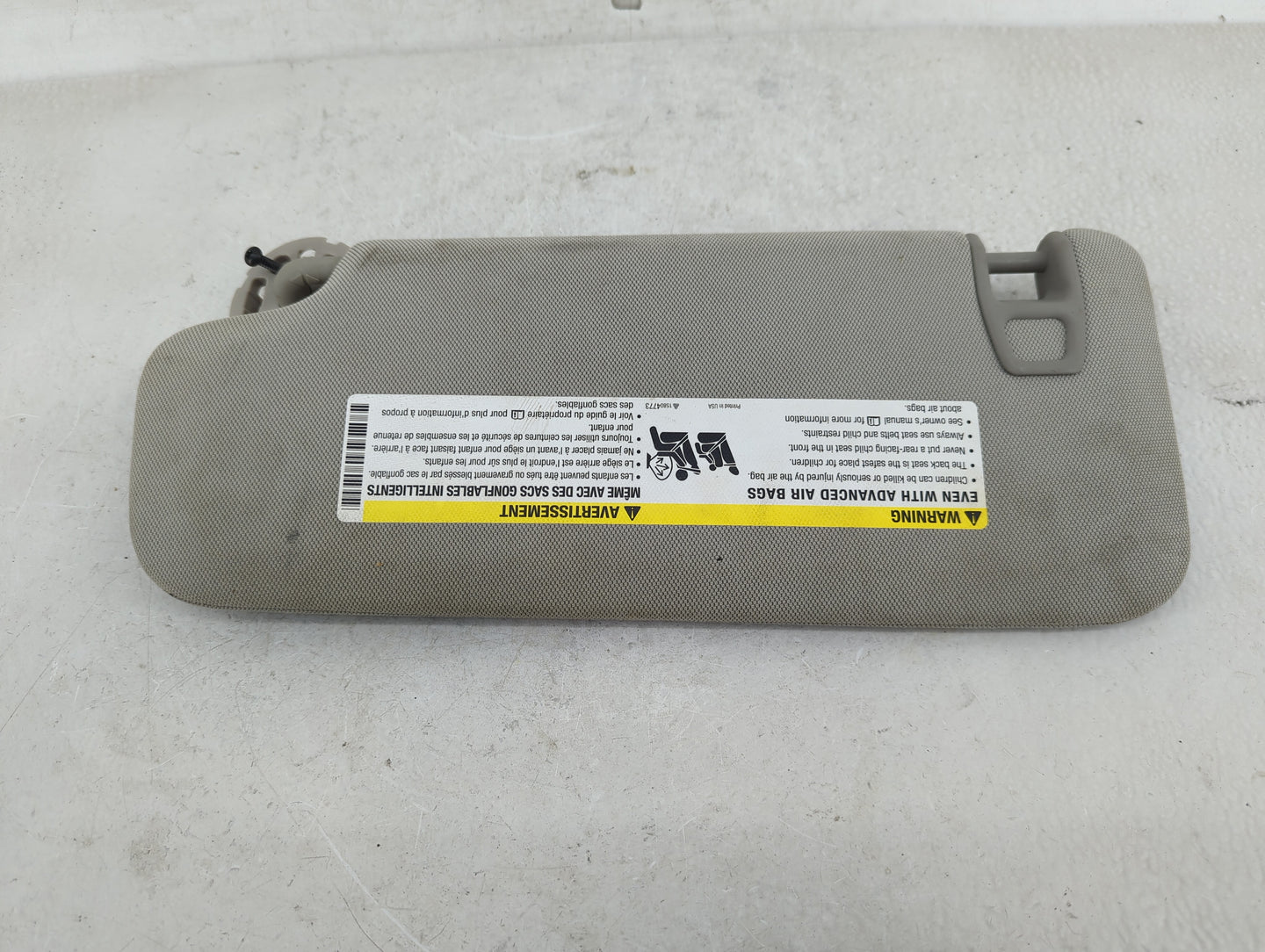 2010-2015 Buick Lacrosse Sun Visor Shade Replacement Passenger Right Mirror Fits Fits 2010 2011 2012 2013 2014 2015 OEM Used