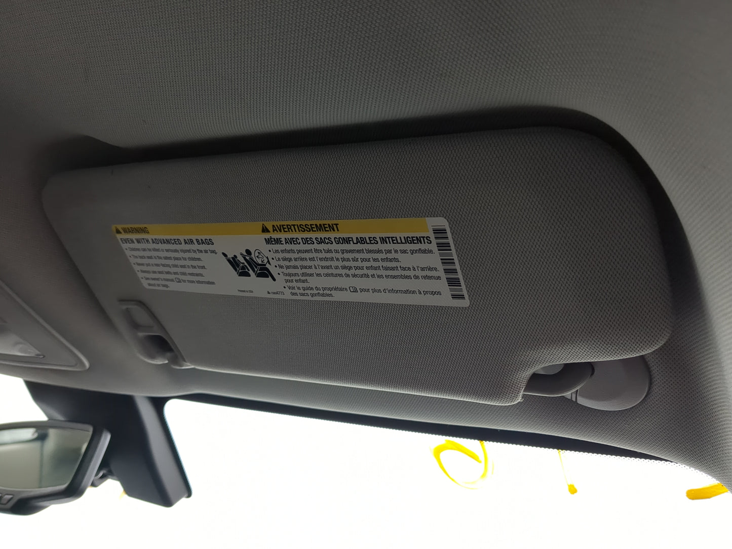 2010-2015 Buick Lacrosse Sun Visor Shade Replacement Passenger Right Mirror Fits Fits 2010 2011 2012 2013 2014 2015 OEM Used