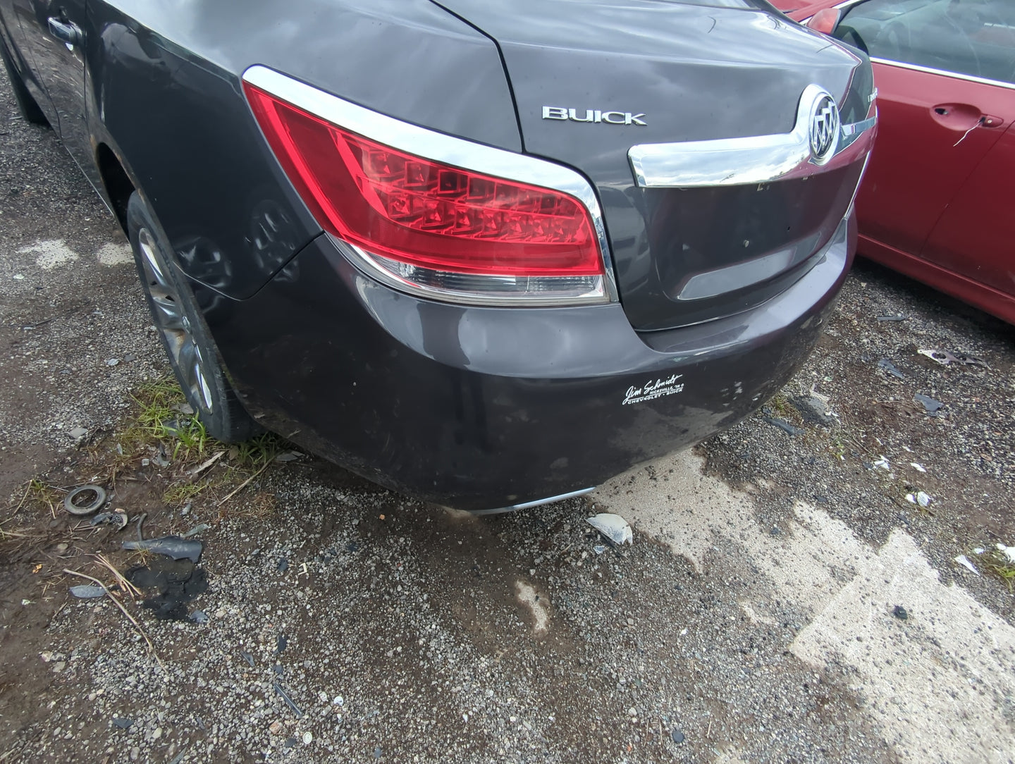 2010-2013 Buick Lacrosse Rear Bumper Assembly Oem 922020 - Oemusedautoparts1.com