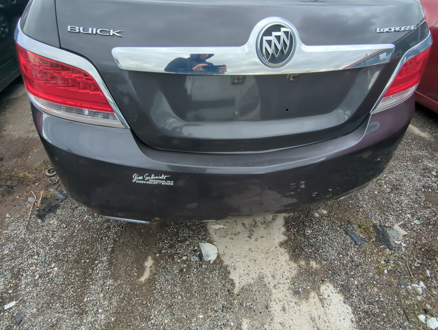 2010-2013 Buick Lacrosse Rear Bumper Assembly Oem 922020 - Oemusedautoparts1.com
