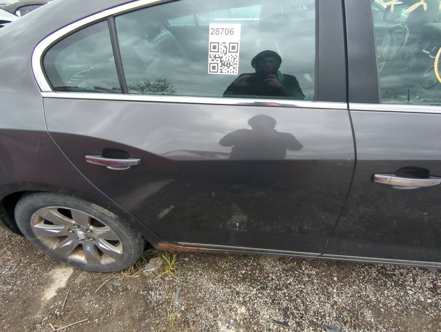 2010-2016 Buick Lacrosse Passenger Rear Door Oem - Oemusedautoparts1.com
