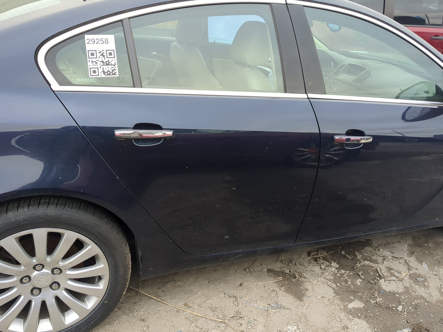 2011-2017 Buick Regal Passenger Rear Door Oem - Oemusedautoparts1.com