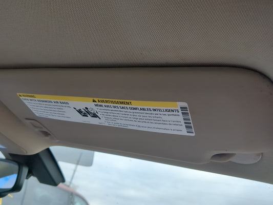 2011-2015 Buick Regal Sun Visor Shade Replacement Passenger Right Mirror Fits Fits 2011 2012 2013 2014 2015 OEM Used Auto Pa