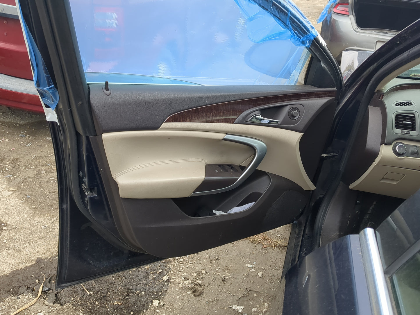 2012 Buick Regal Front Left Driver Interior Door Panel Trim - Oemusedautoparts1.com