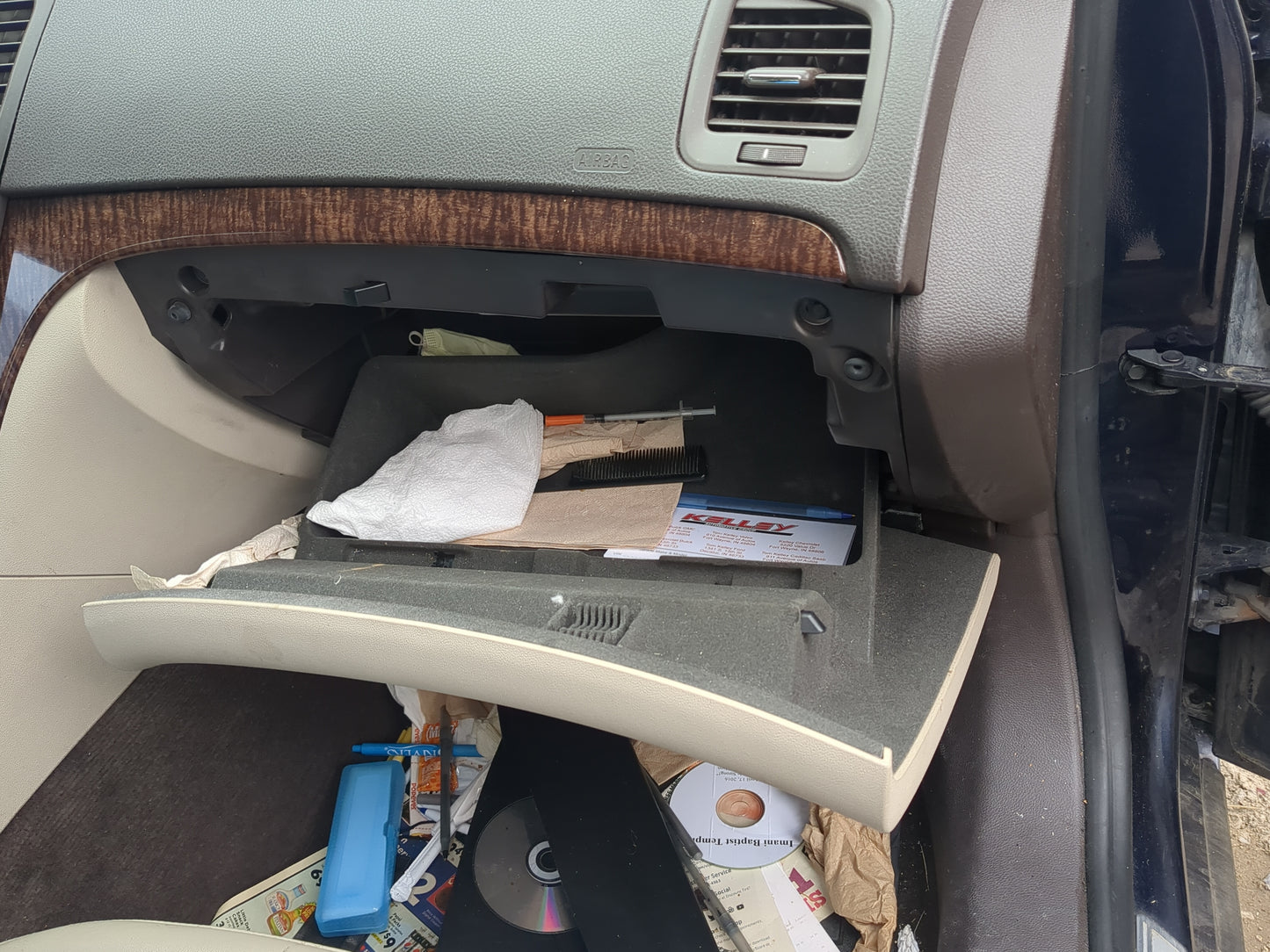 2012 Buick Regal Passenger Glove Box Door Storage Compartment 1211242 - Oemusedautoparts1.com