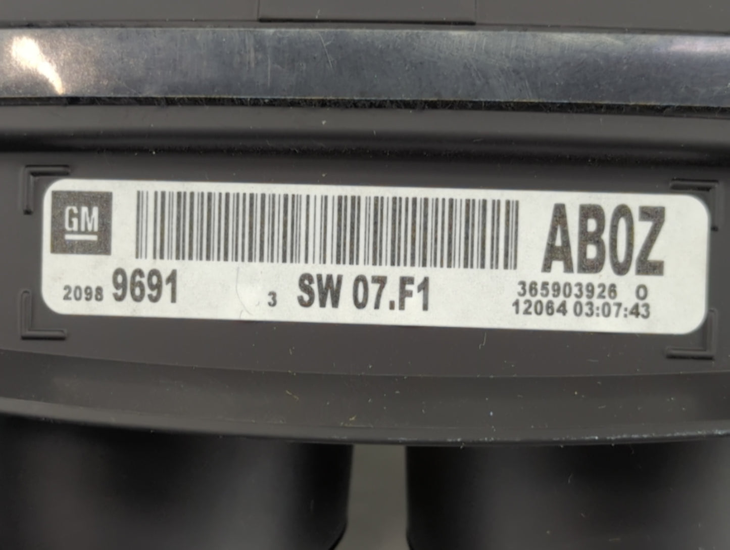2012 Buick Regal Instrument Cluster Speedometer Gauges P/N:20989691 Fits OEM Used Auto Parts - Oemusedautoparts1.com