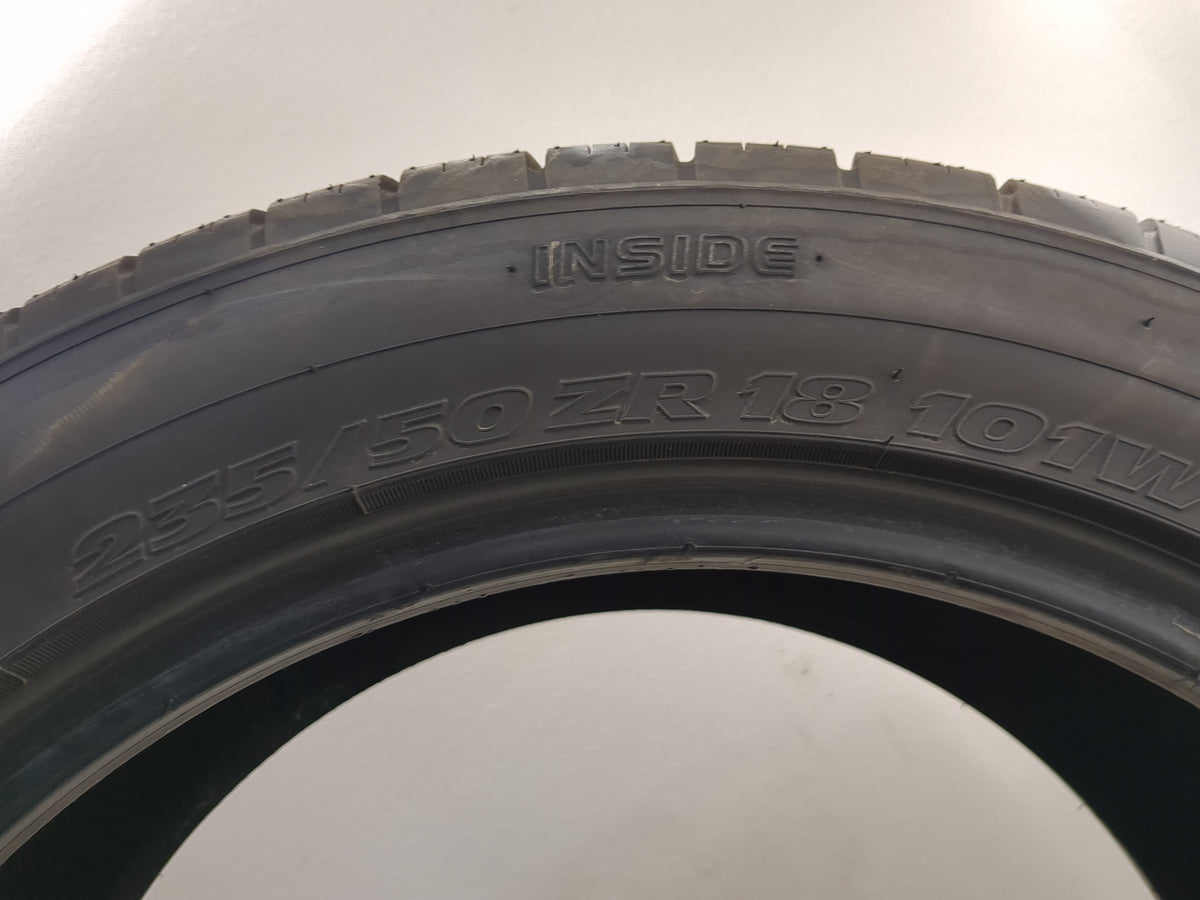 Used Tire 235/50ZR18 ROAD HUGGER GTZ 101W - Tread Depth 10/32 - Oemusedautoparts1.com