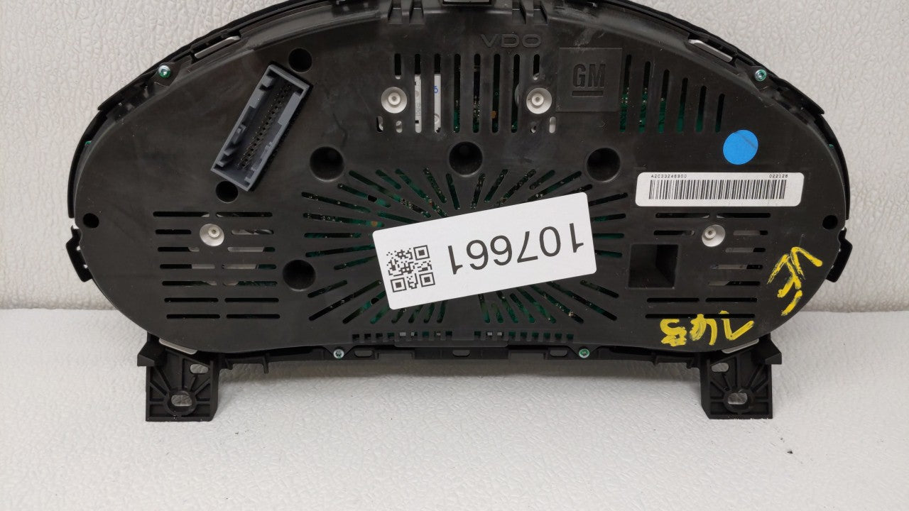 2012 Buick Regal Instrument Cluster Speedometer Gauges P/N:22840504 Fits OEM Used Auto Parts - Oemusedautoparts1.com