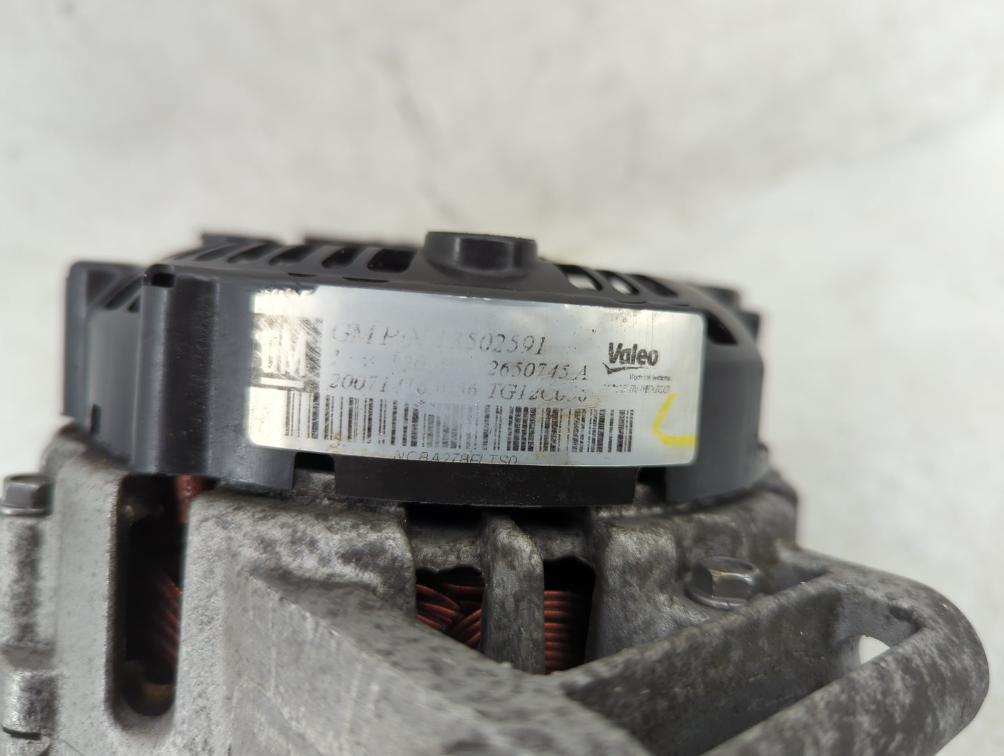 2011-2013 Buick Regal Alternator Replacement Generator Charging Assembly Engine OEM P/N:13502591 Fits Fits 2011 2012 2013 OE