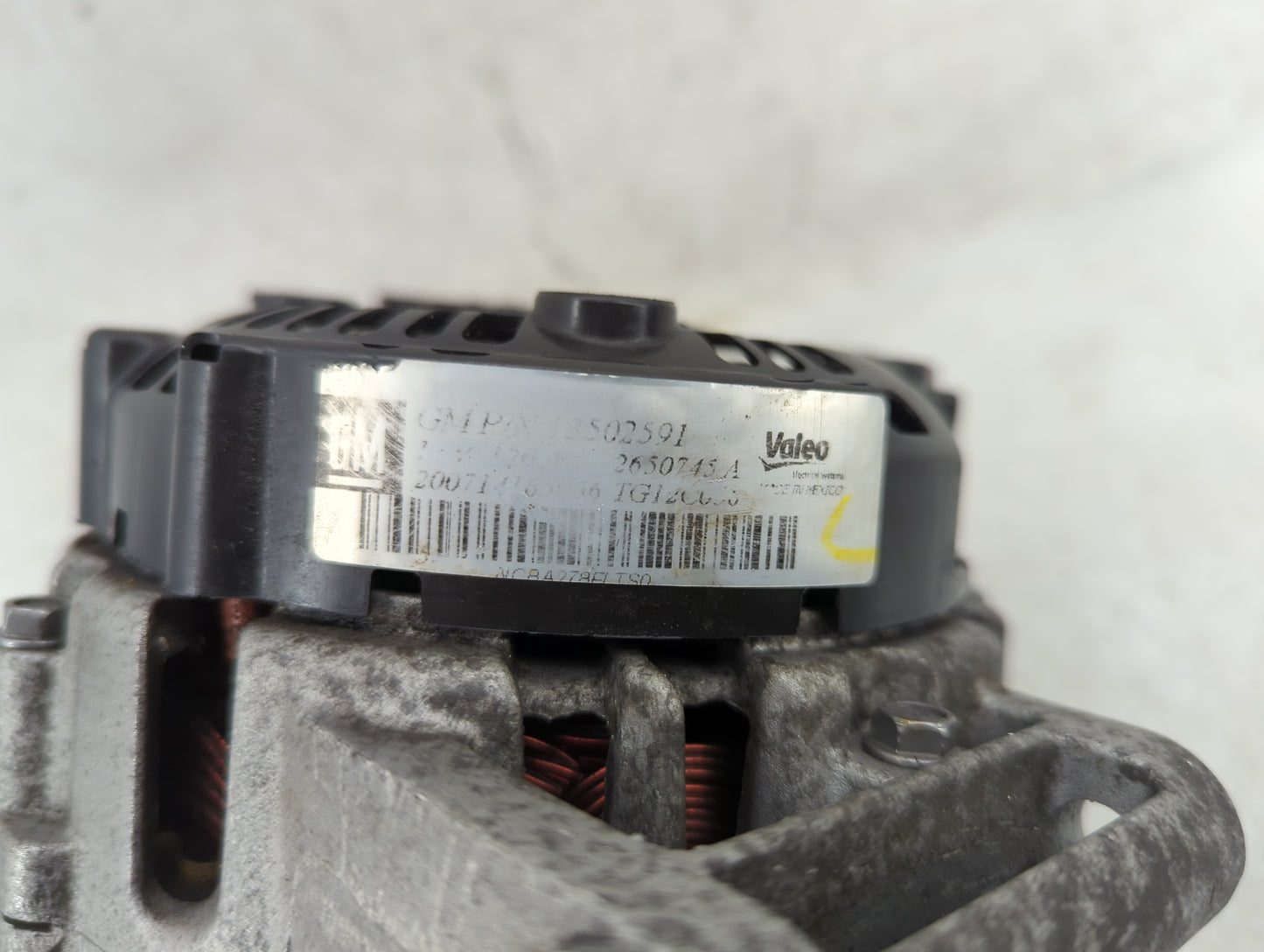 2011-2013 Buick Regal Alternator Replacement Generator Charging Assembly Engine OEM P/N:13502591 Fits Fits 2011 2012 2013 OE