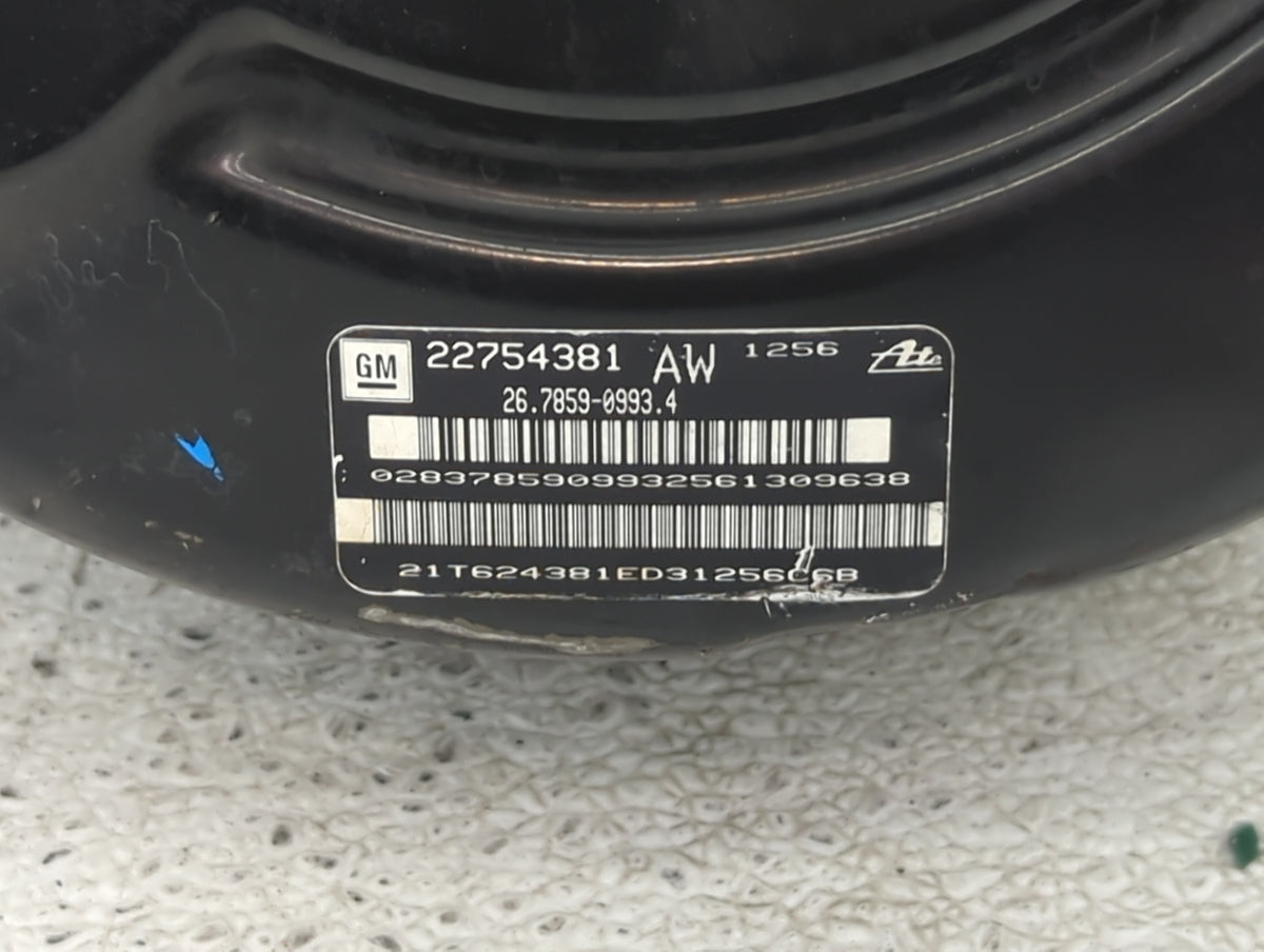 2012-2017 Buick Regal Power Brake Booster Oem 1422995 - Oemusedautoparts1.com