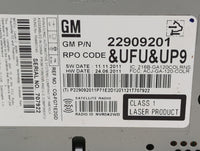 2012 Buick Regal Radio AM FM Cd Player Receiver Replacement P/N:22909201 CQ-FG71E2GD, 216B-GA120COLRNS, ACJ-GA-120-COLR Fits
