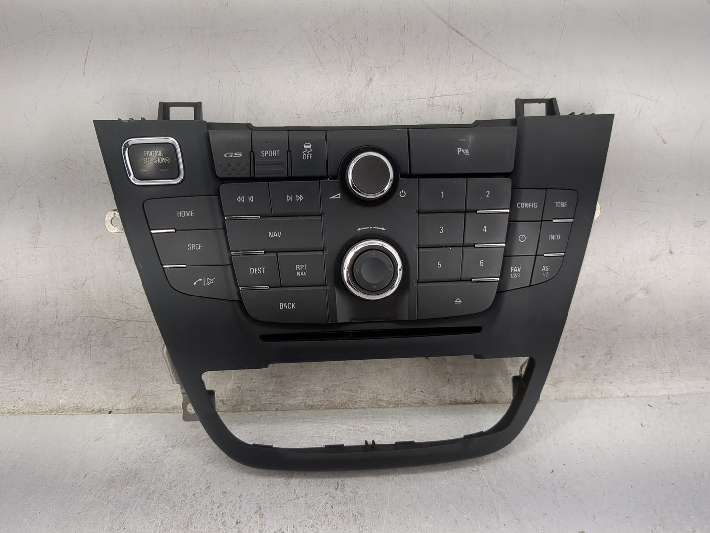 2012-2013 Buick Regal Radio Control Panel 1475079 - Oemusedautoparts1.com