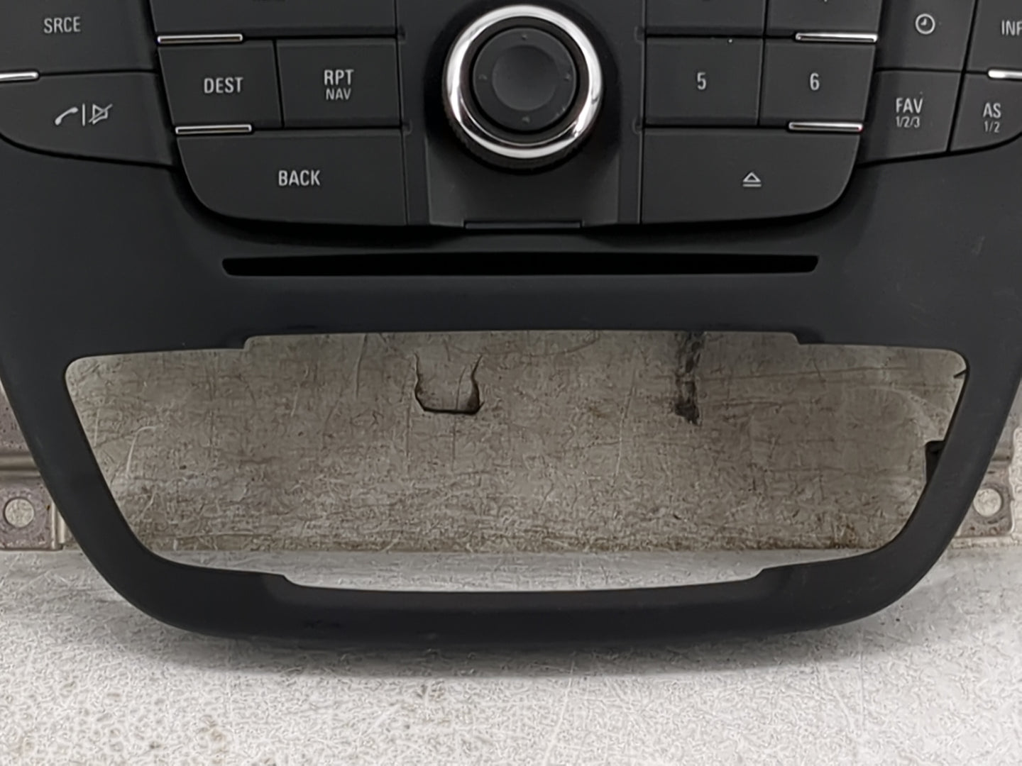 2012-2013 Buick Regal Radio Control Panel 1475079 - Oemusedautoparts1.com