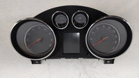 2012 Buick Regal Instrument Cluster Speedometer Gauges P/N:22840504 Fits OEM Used Auto Parts - Oemusedautoparts1.com