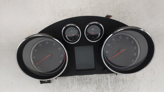 2012 Buick Regal Instrument Cluster Speedometer Gauges P/N:22840504 Fits OEM Used Auto Parts - Oemusedautoparts1.com