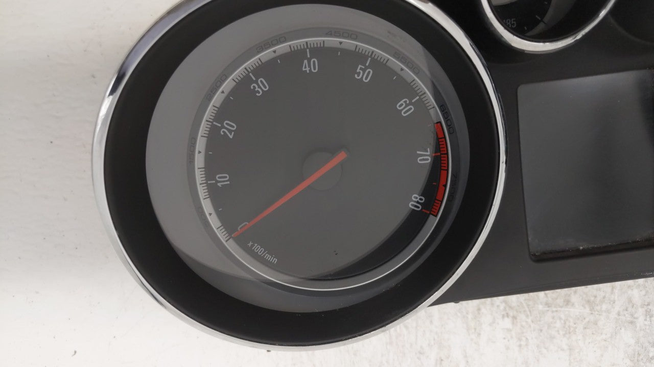 2012 Buick Regal Instrument Cluster Speedometer Gauges P/N:22840504 Fits OEM Used Auto Parts - Oemusedautoparts1.com