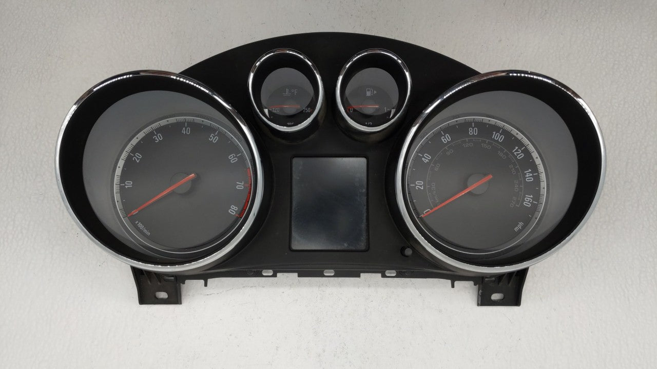 2012 Buick Regal Instrument Cluster Speedometer Gauges P/N:22840504 Fits OEM Used Auto Parts - Oemusedautoparts1.com