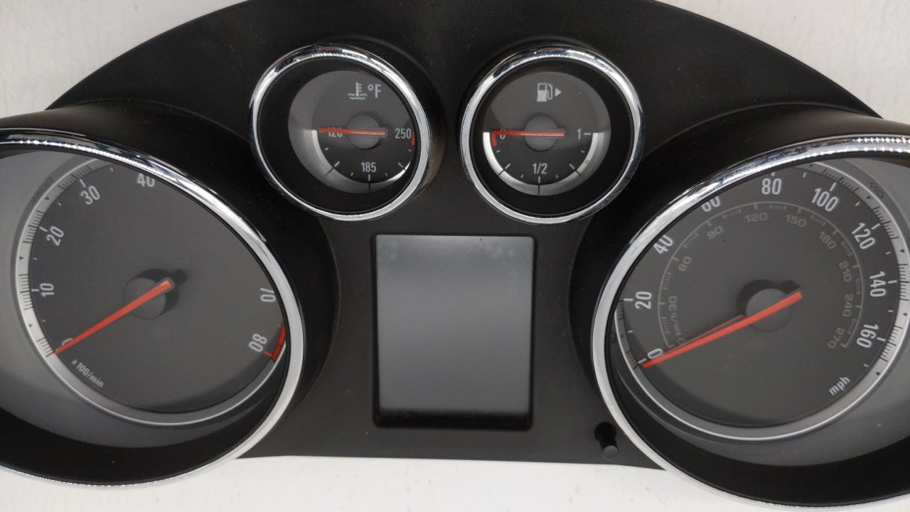 2012 Buick Regal Instrument Cluster Speedometer Gauges P/N:22840504 Fits OEM Used Auto Parts - Oemusedautoparts1.com