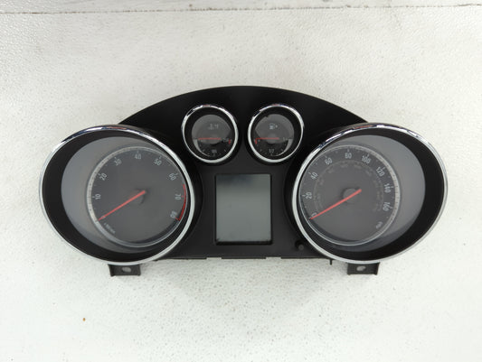 2012 Buick Regal Instrument Cluster Speedometer Gauges P/N:22840504 22855498 Fits OEM Used Auto Parts - Oemusedautoparts1.co