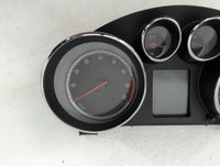 2012 Buick Regal Instrument Cluster Speedometer Gauges P/N:22840504 22855498 Fits OEM Used Auto Parts - Oemusedautoparts1.co