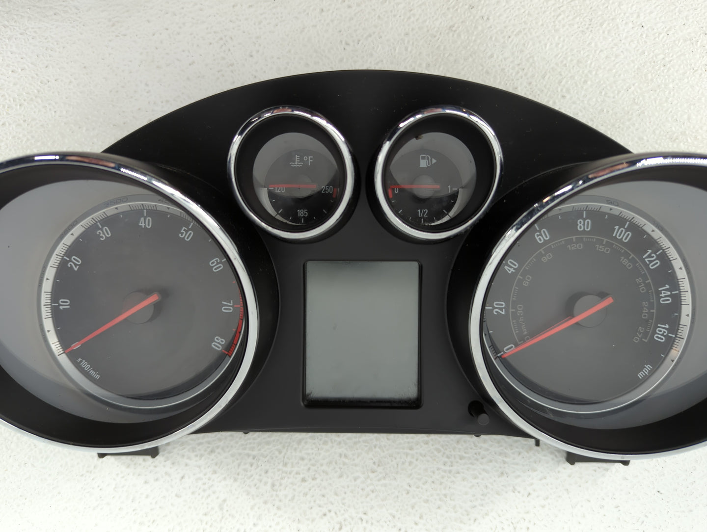 2012 Buick Regal Instrument Cluster Speedometer Gauges P/N:22840504 22855498 Fits OEM Used Auto Parts - Oemusedautoparts1.co