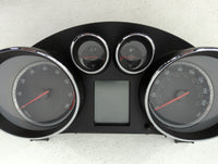 2012 Buick Regal Instrument Cluster Speedometer Gauges P/N:22840504 22855498 Fits OEM Used Auto Parts - Oemusedautoparts1.co