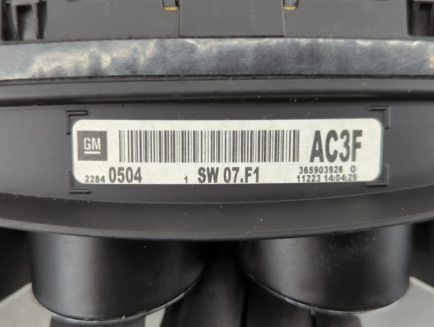 2012 Buick Regal Instrument Cluster Speedometer Gauges P/N:22840504 22855498 Fits OEM Used Auto Parts - Oemusedautoparts1.co