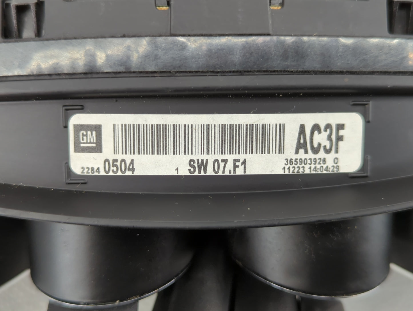 2012 Buick Regal Instrument Cluster Speedometer Gauges P/N:22840504 22855498 Fits OEM Used Auto Parts - Oemusedautoparts1.co
