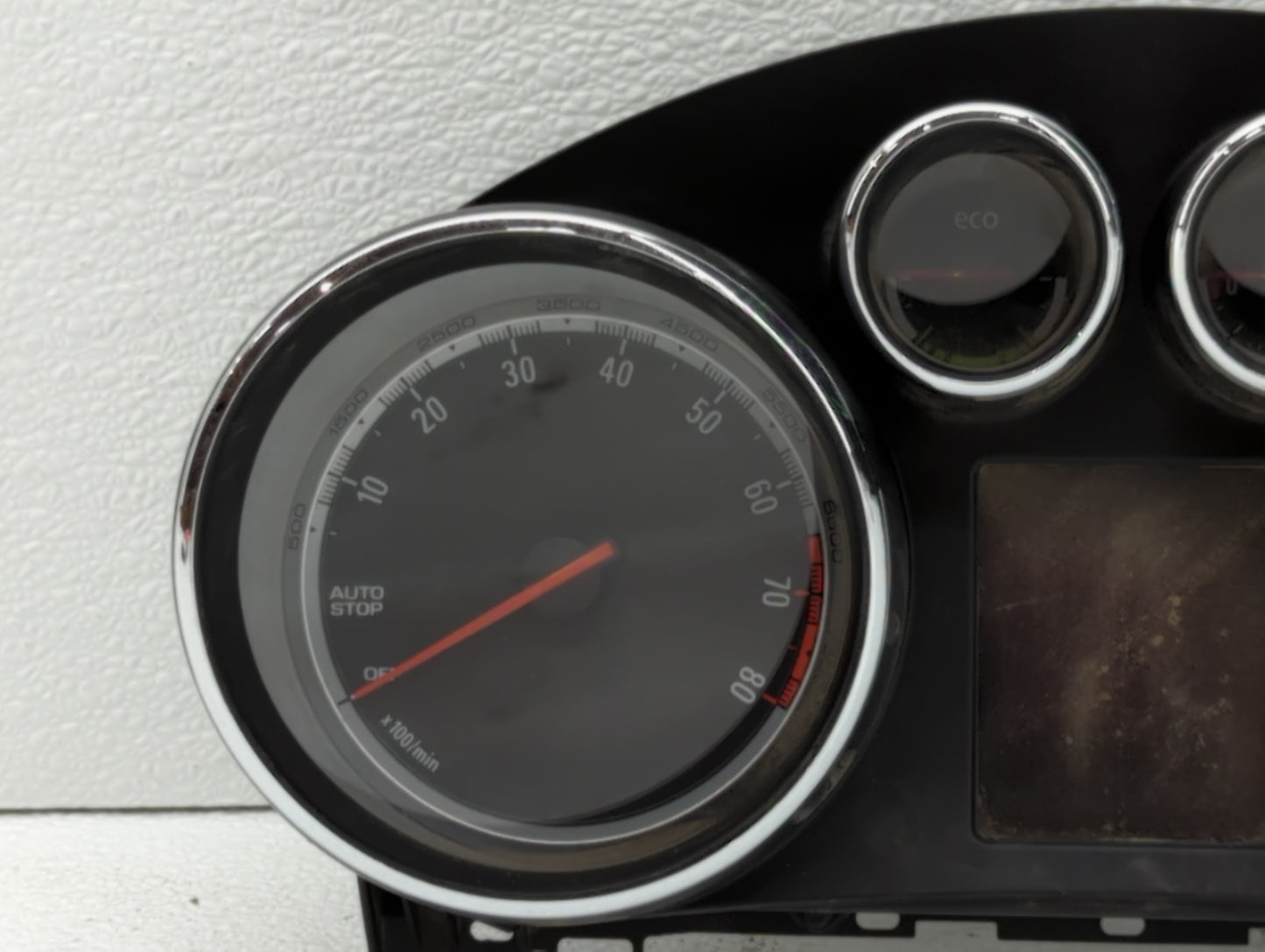 2012 Buick Regal Instrument Cluster Speedometer Gauges P/N:22855498 22840504 Fits OEM Used Auto Parts - Oemusedautoparts1.co
