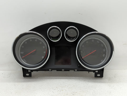 2012 Buick Regal Instrument Cluster Speedometer Gauges P/N:22855498 22840504 Fits OEM Used Auto Parts - Oemusedautoparts1.co