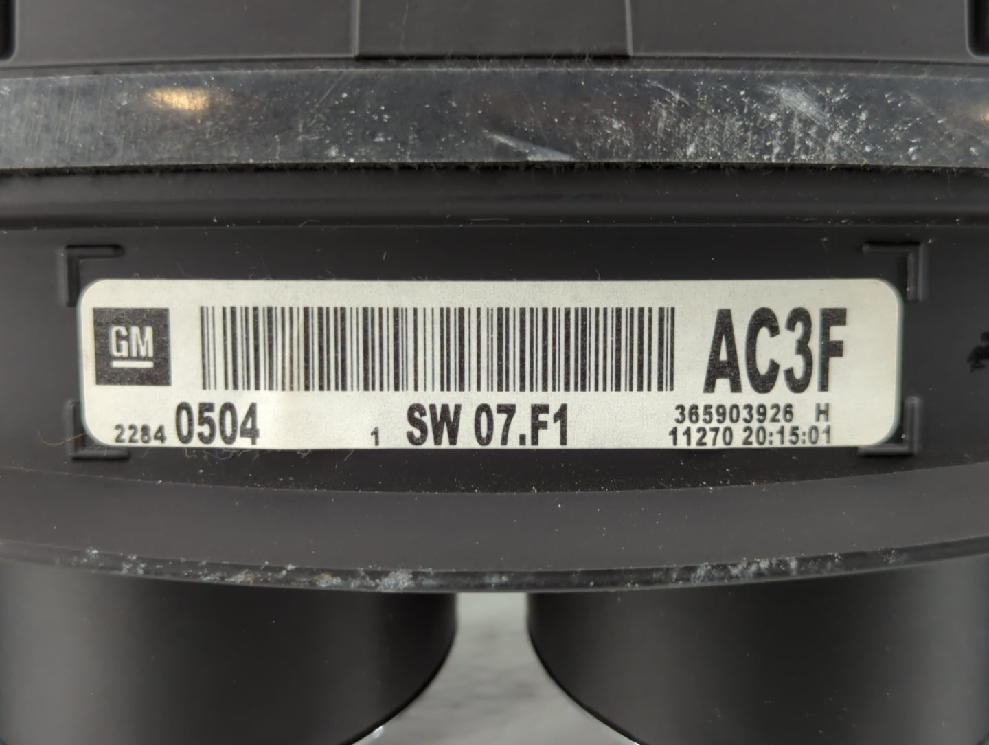 2012 Buick Regal Instrument Cluster Speedometer Gauges P/N:22840504 Fits OEM Used Auto Parts - Oemusedautoparts1.com