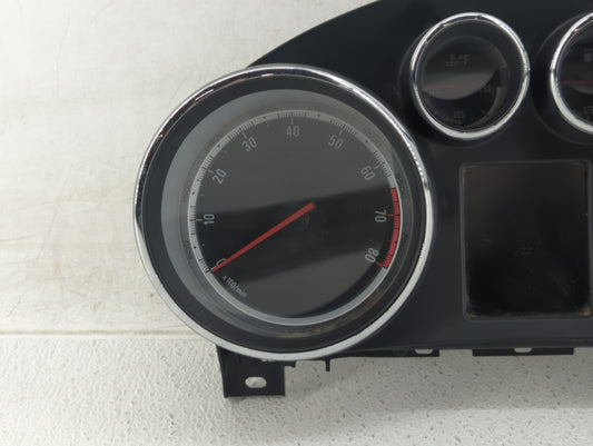 2012 Buick Regal Instrument Cluster Speedometer Gauges P/N:22840504 Fits OEM Used Auto Parts