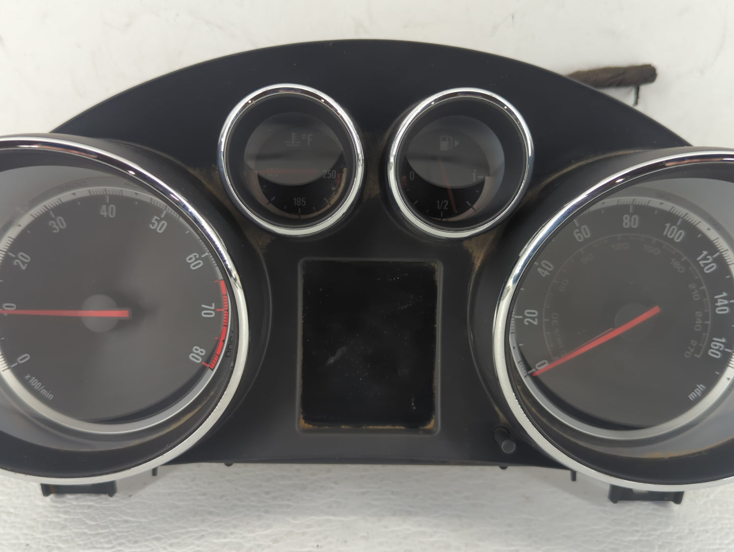 2012 Buick Regal Instrument Cluster Speedometer Gauges P/N:22855498 22840504 Fits OEM Used Auto Parts - Oemusedautoparts1.co