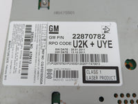 2011-2012 Buick Regal Am Fm Cd Player Radio Receiver - Oemusedautoparts1.com
