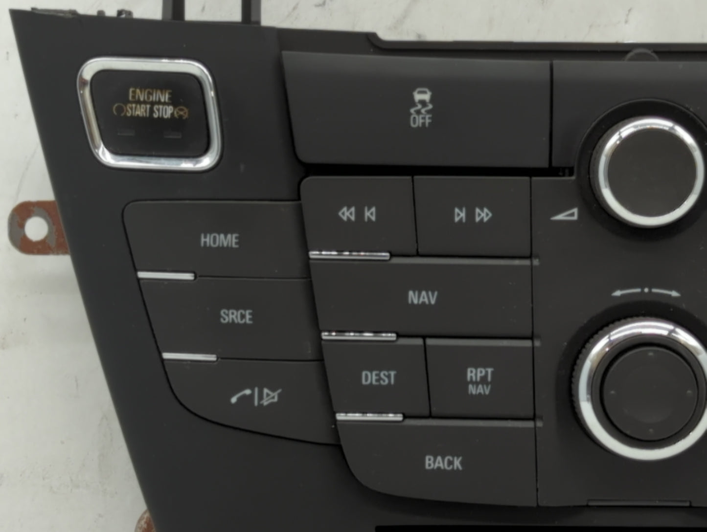 2012-2013 Buick Regal Radio Control Panel - Oemusedautoparts1.com