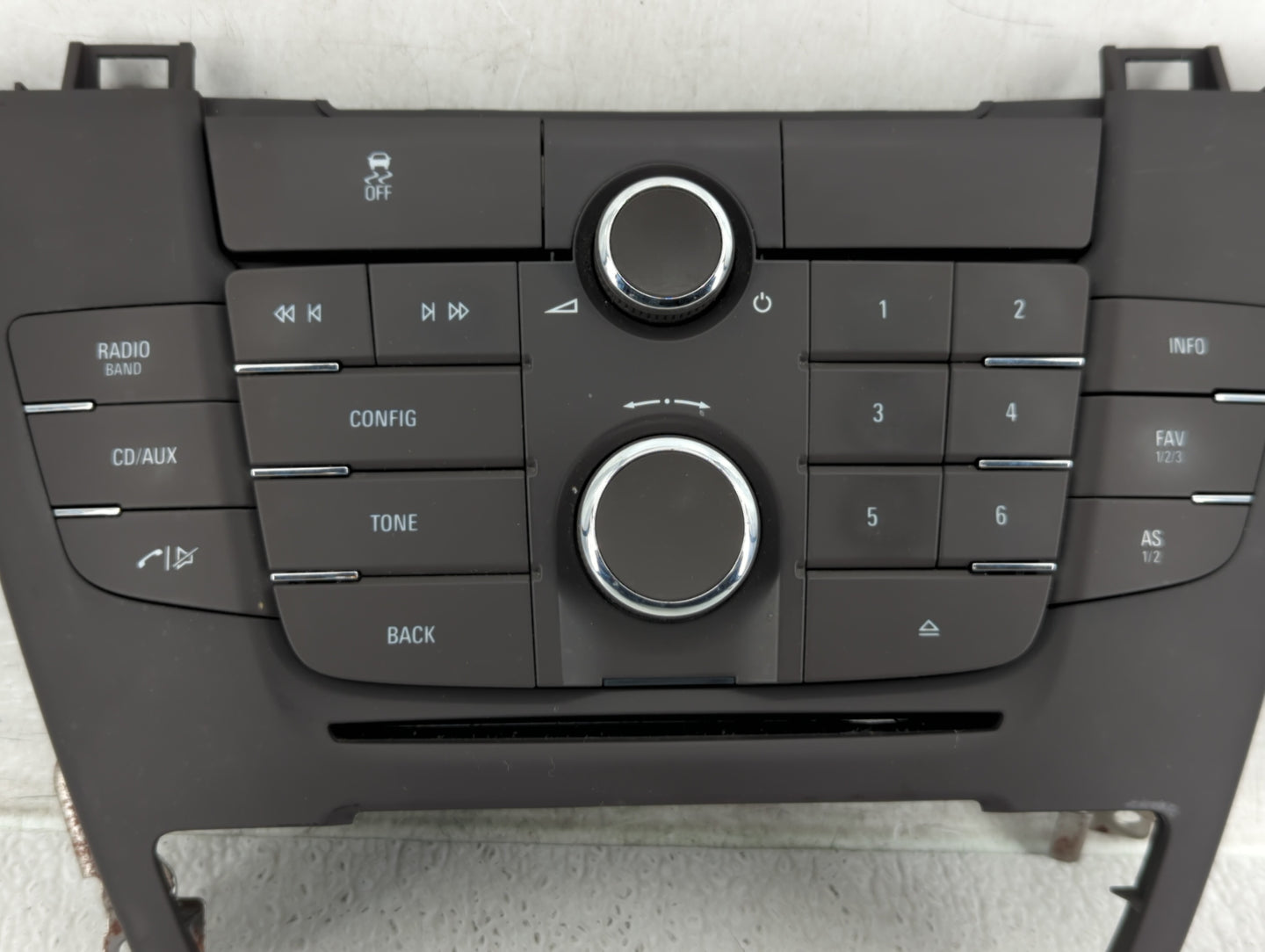 2011-2012 Buick Regal Am Fm Cd Player Radio Receiver - Oemusedautoparts1.com