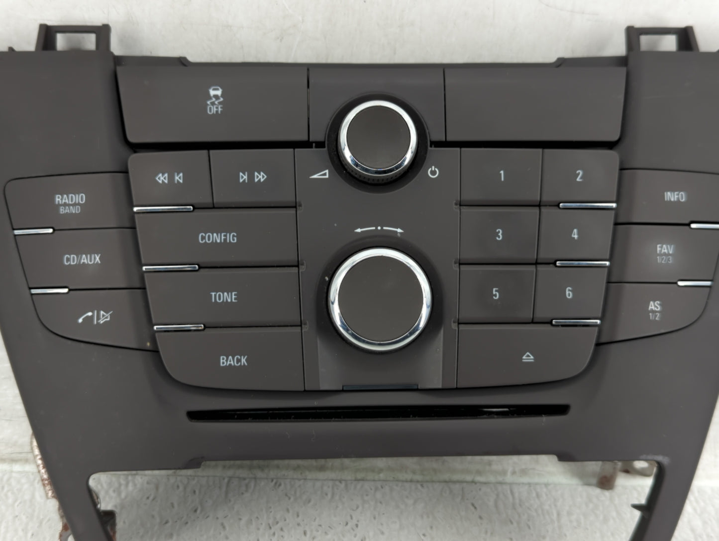 2011-2012 Buick Regal Am Fm Cd Player Radio Receiver - Oemusedautoparts1.com