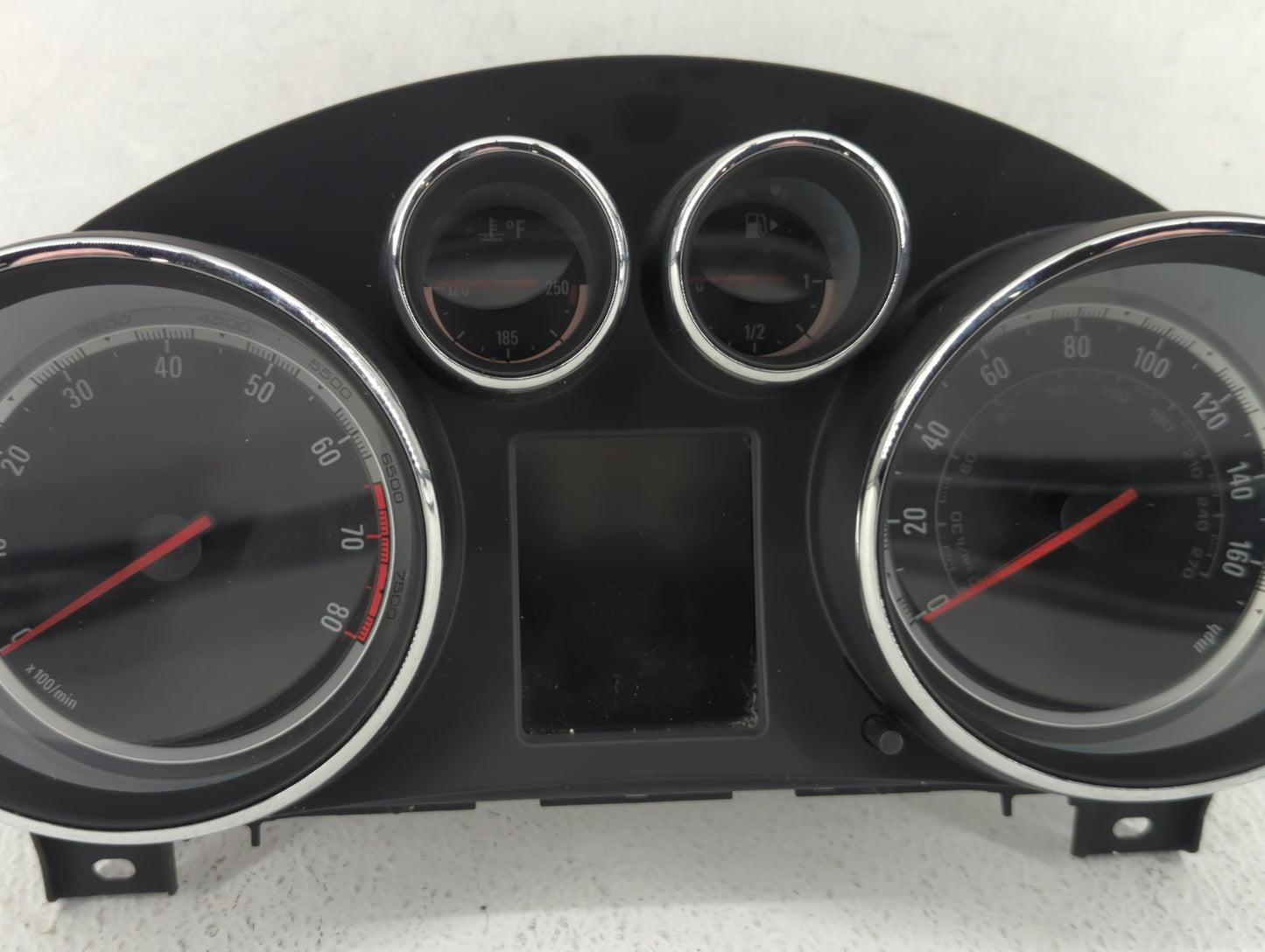 2012 Buick Regal Instrument Cluster Speedometer Gauges P/N:22840504 Fits OEM Used Auto Parts - Oemusedautoparts1.com