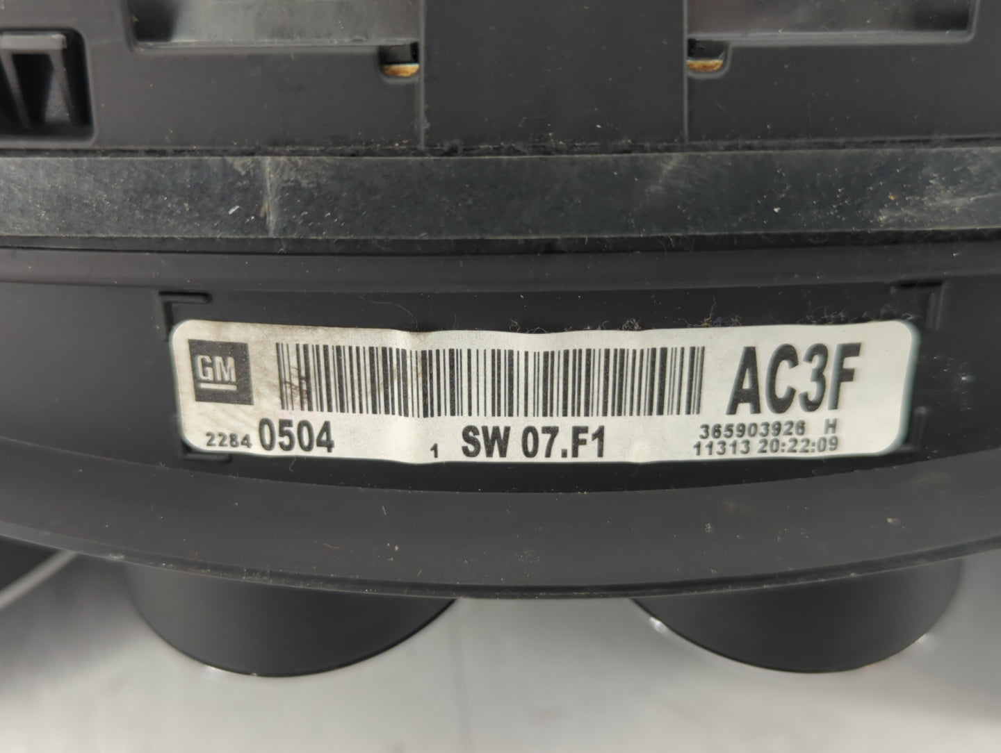 2012 Buick Regal Instrument Cluster Speedometer Gauges P/N:22840504 Fits OEM Used Auto Parts - Oemusedautoparts1.com