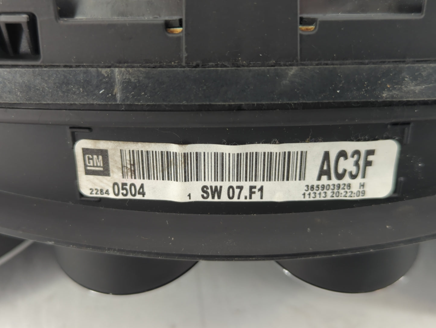 2012 Buick Regal Instrument Cluster Speedometer Gauges P/N:22840504 Fits OEM Used Auto Parts - Oemusedautoparts1.com