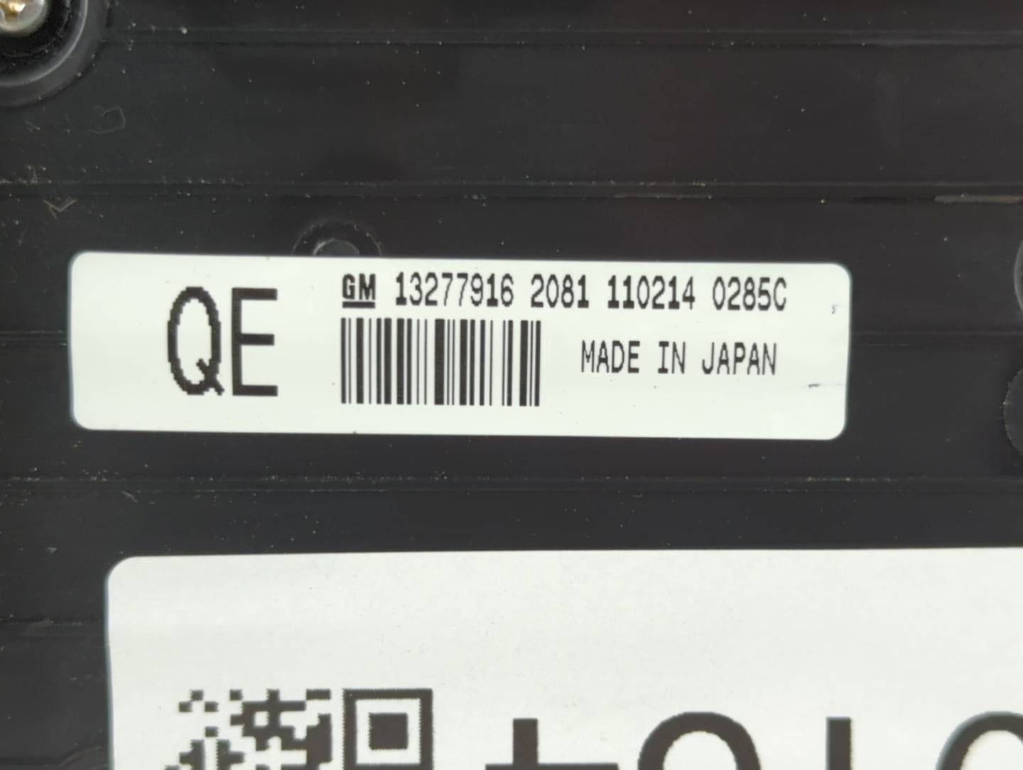 2012-2013 Buick Regal Climate Control Module Temperature AC/Heater Replacement P/N:13277916 2081 Fits Fits 2012 2013 OEM Use