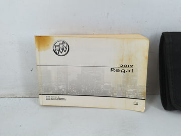 2012 Buick Regal Owners Manual Book Guide P/N:20873686 A OEM Used Auto Parts