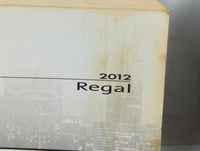 2012 Buick Regal Owners Manual Book Guide P/N:20873686 A OEM Used Auto Parts - Oemusedautoparts1.com