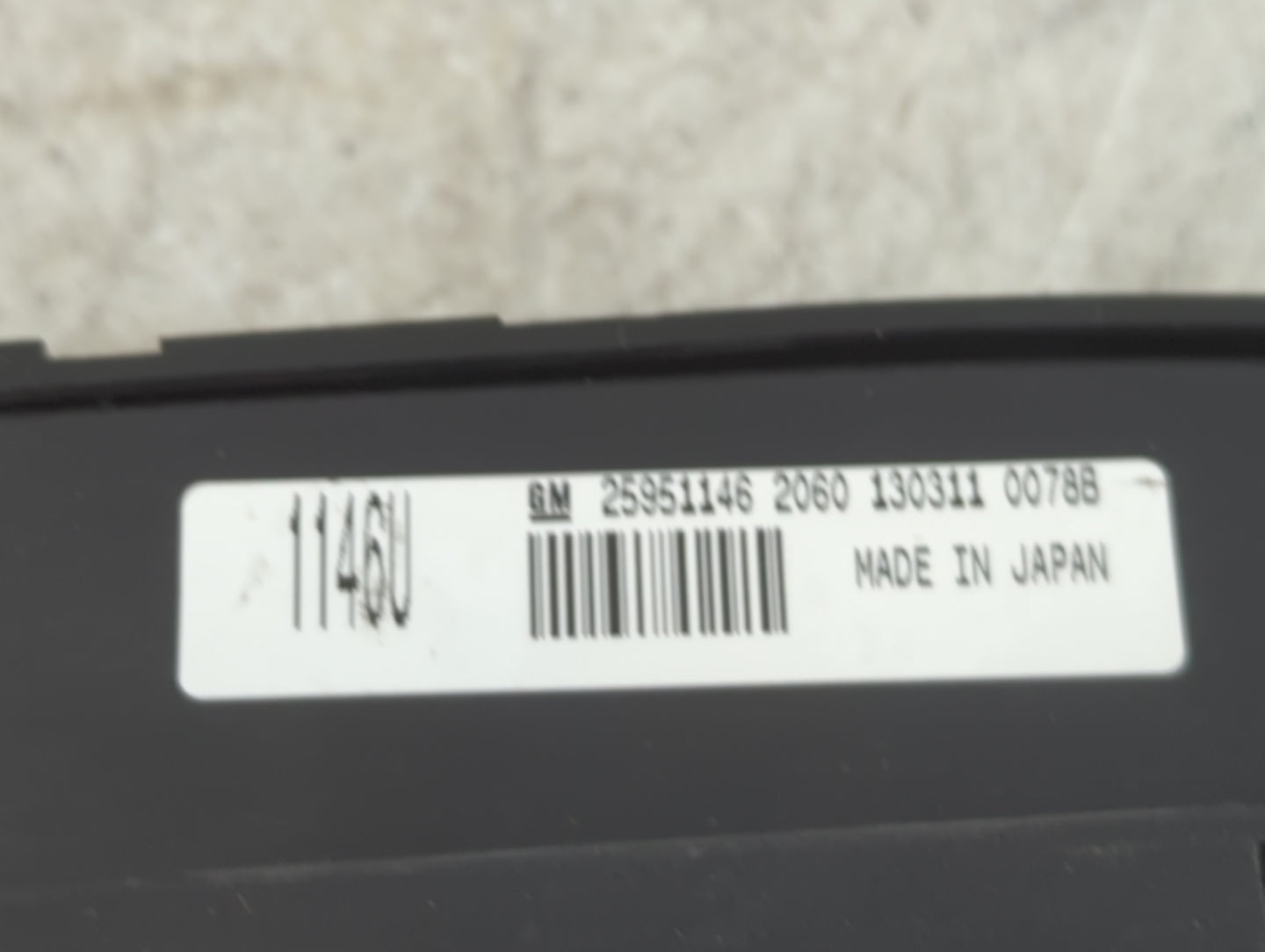 2012-2013 Buick Regal Climate Control Module Temperature AC/Heater Replacement P/N:25951146 Fits Fits 2012 2013 OEM Used Aut