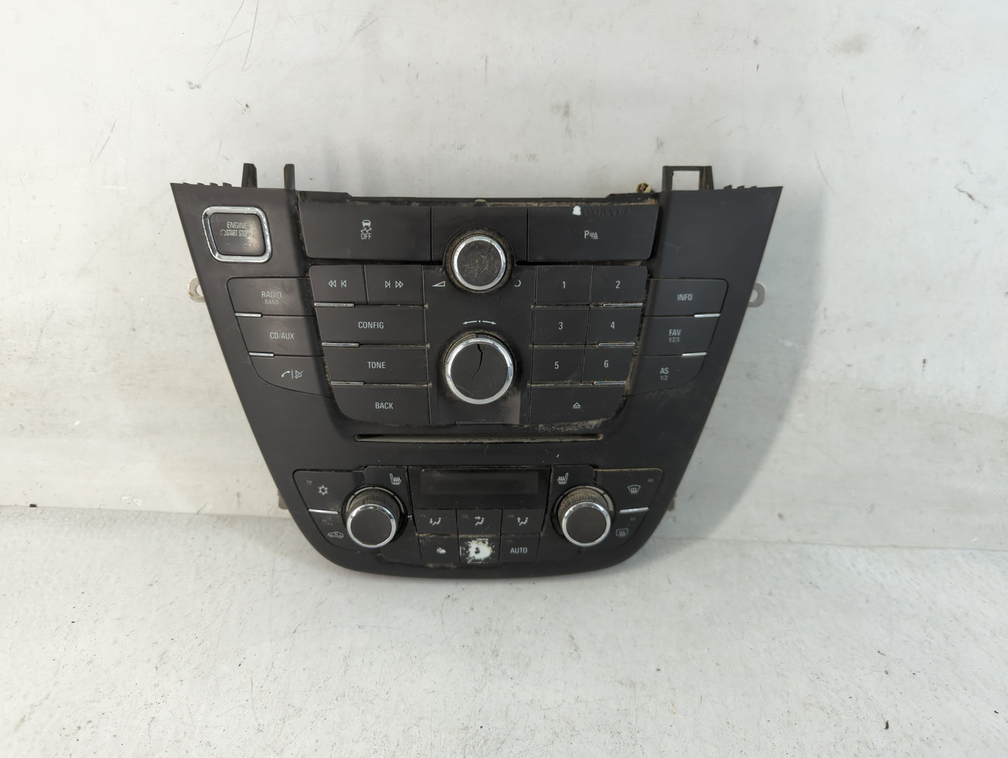 2012-2013 Buick Regal Climate Control Module Temperature AC/Heater Replacement P/N:110221 0169C 13273259 2080 Fits Fits 2012