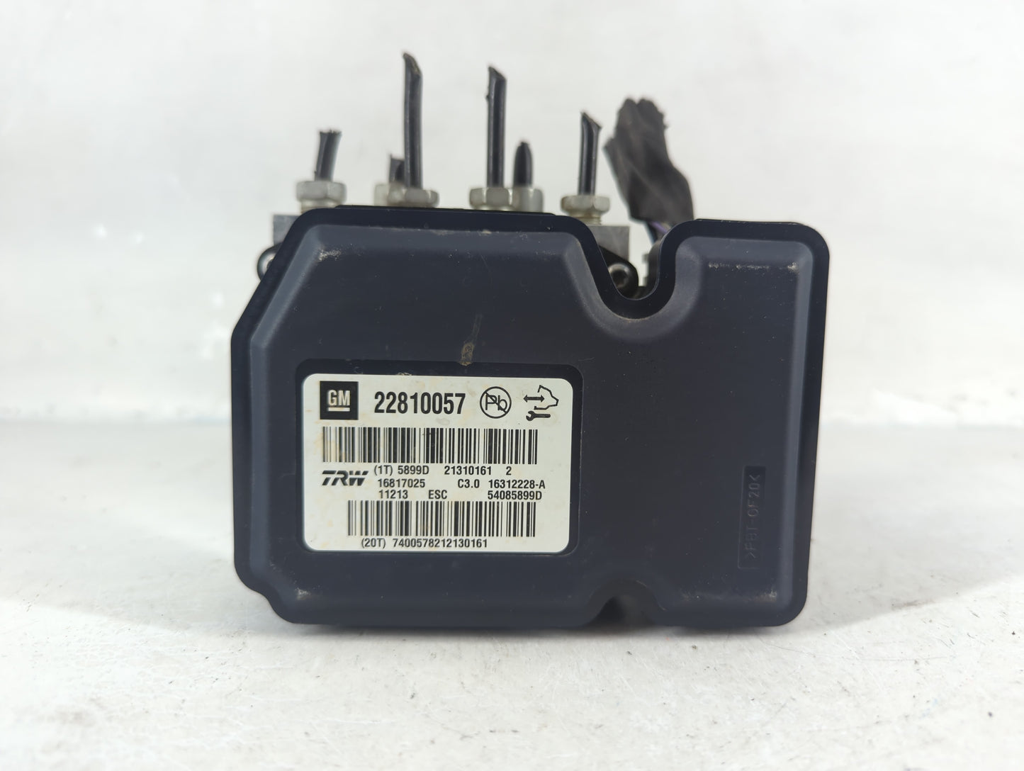 2012 Buick Regal ABS Pump Control Module Replacement P/N:22810057 Fits OEM Used Auto Parts - Oemusedautoparts1.com